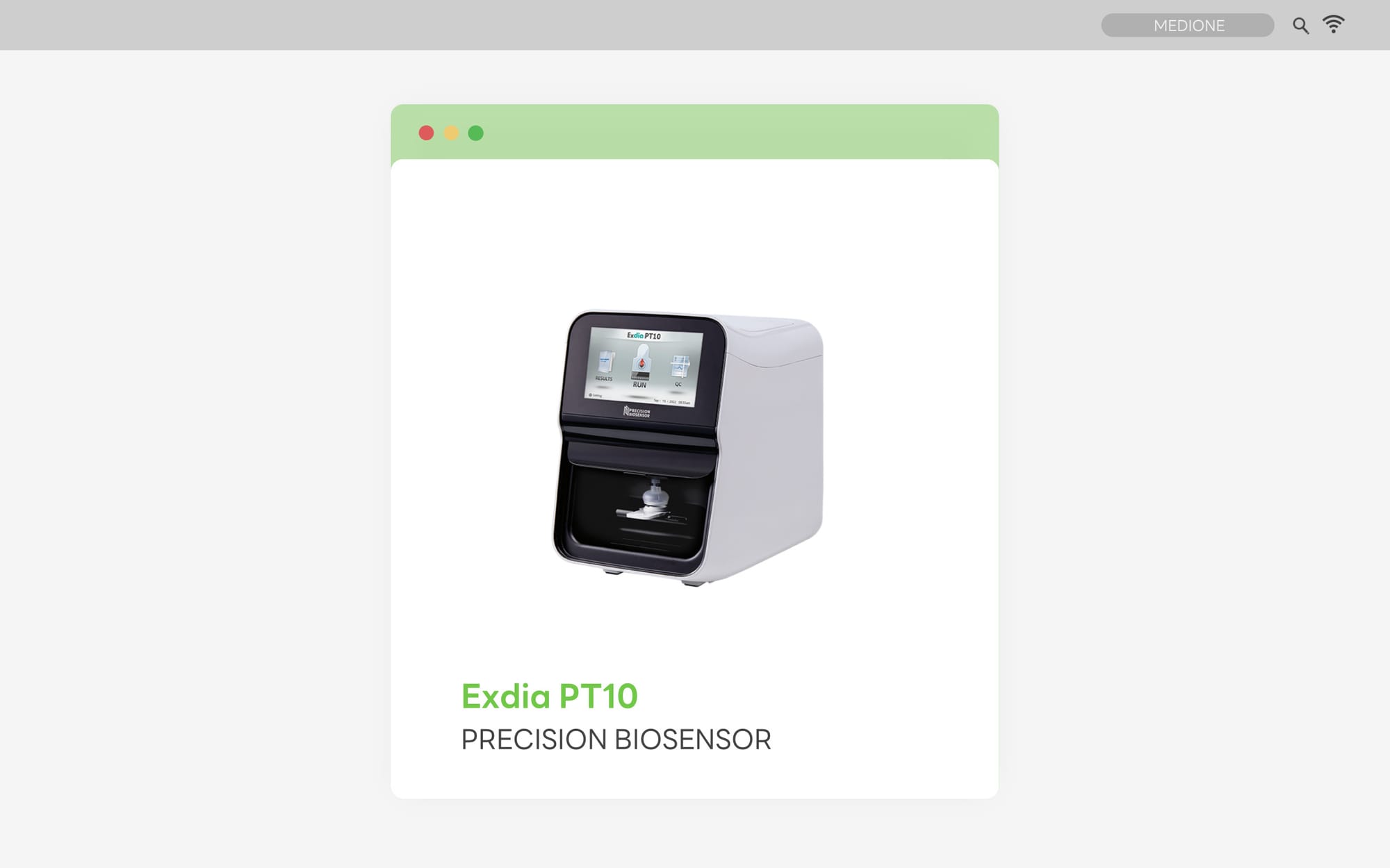 Exdia PT10 장비 사진